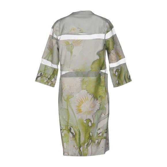 JIJIL floral design light green midi dress - Picture 2 of 8
